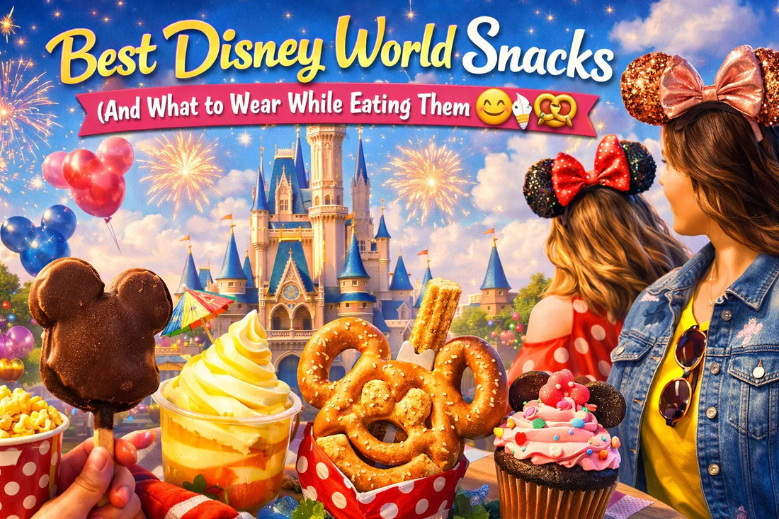Best Disney World Snacks (And What to Wear While Eating Them 😉) 🍦🥨