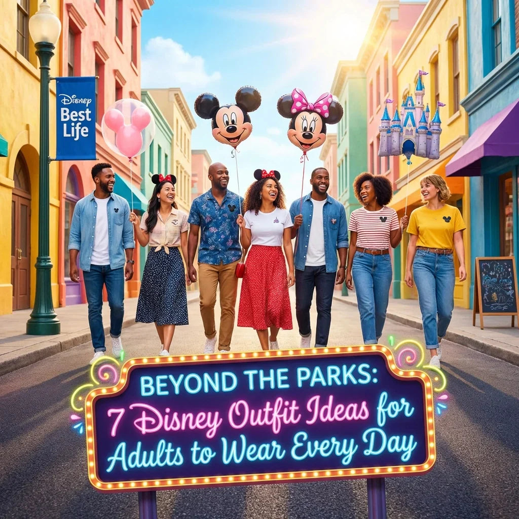 Beyond the Parks: 7 Disney Outfit Ideas for Adults to Wear Every Day
