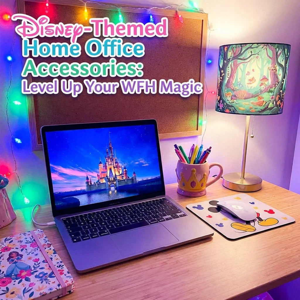 Disney-Themed Home Office Accessories: Level Up Your WFH Magic