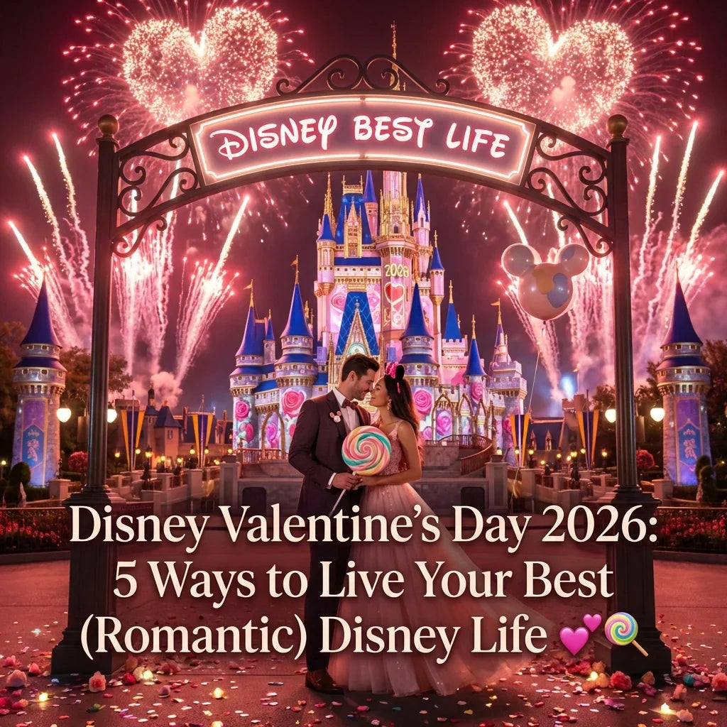 Disney Valentine’s Day 2026: 5 Ways to Live Your Best (Romantic) Disney Life 💖🍭