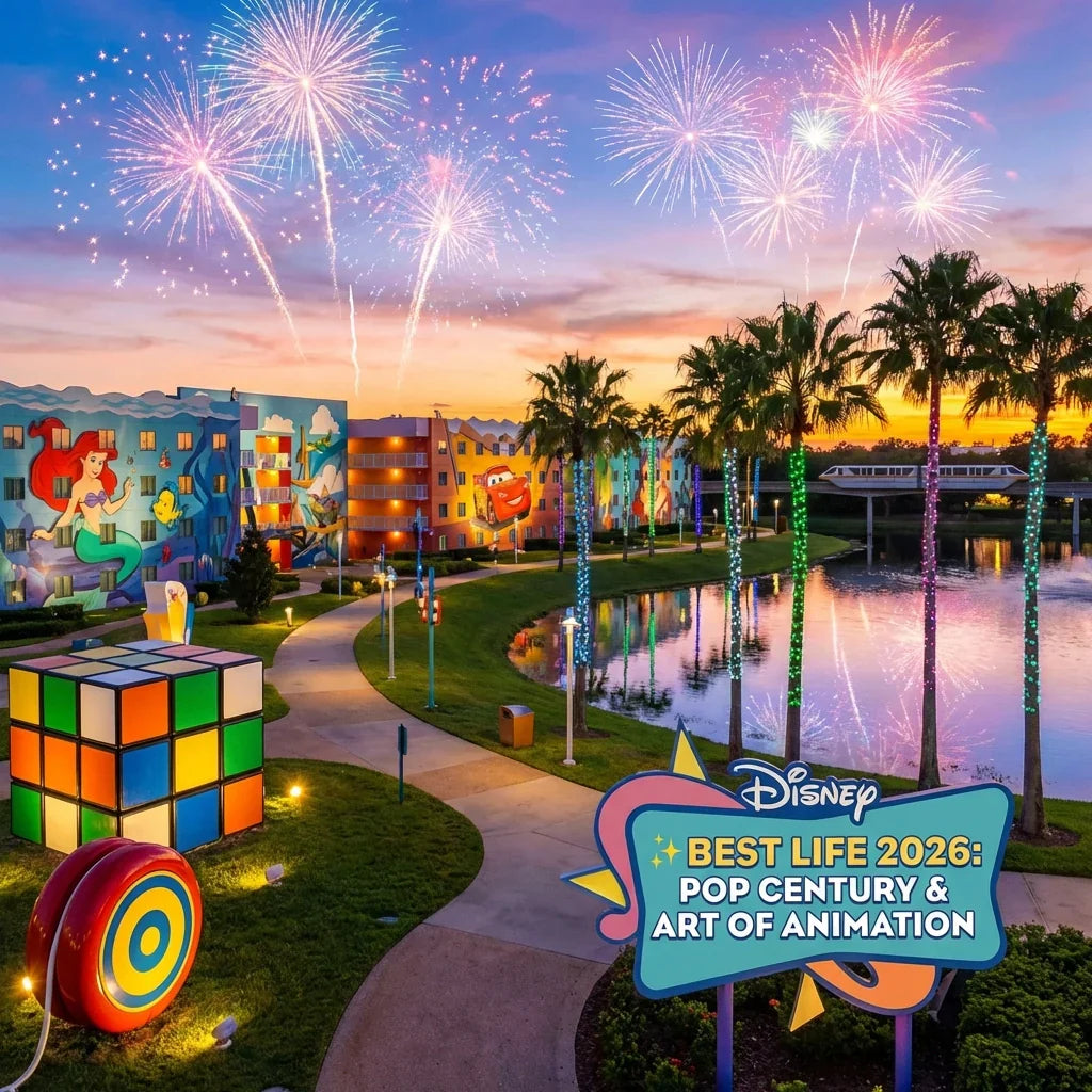 Disney Value Resorts: How to Do Pop Century & Art of Animation in Style (2026) 🎨🏨
