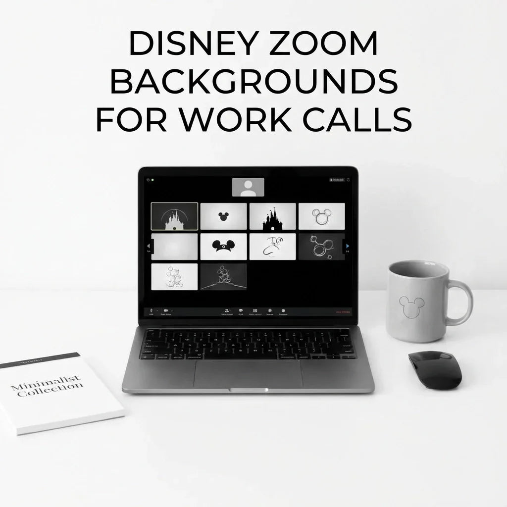 Disney Zoom backgrounds for work calls