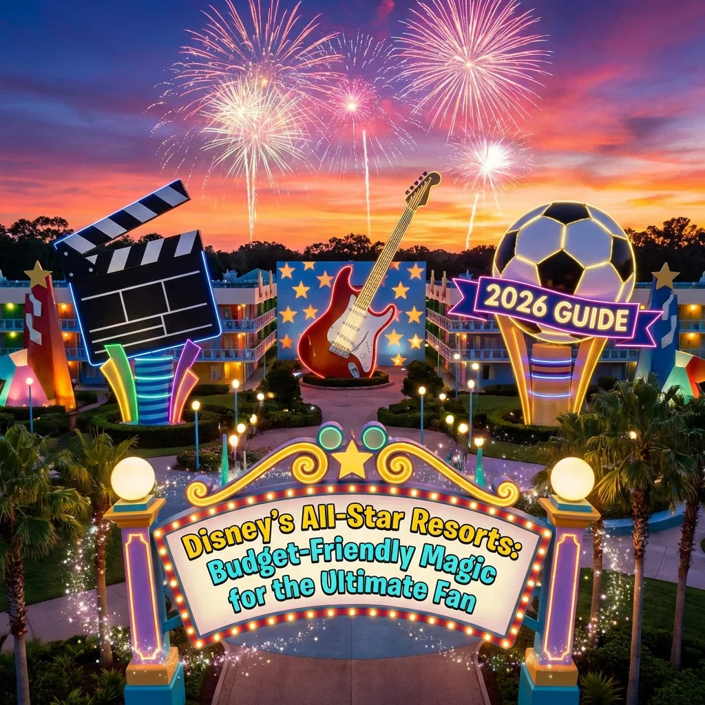 Disney’s All-Star Resorts: Budget-Friendly Magic for the Ultimate Fan (2026 Guide) 🎬🎸⚽