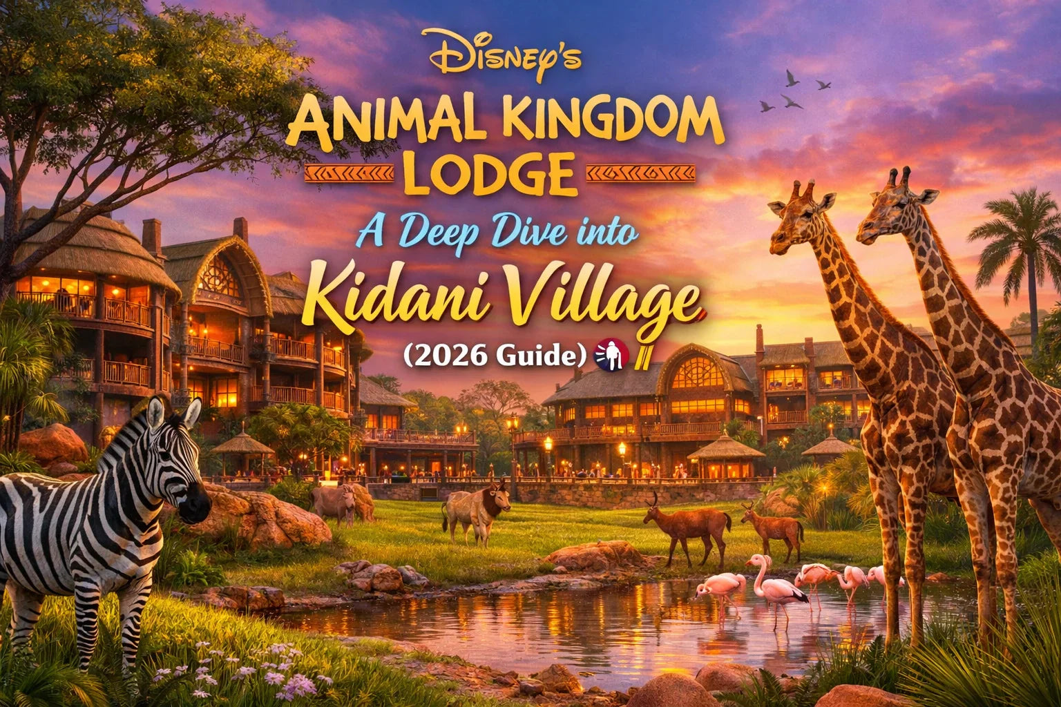 Disney’s Animal Kingdom Lodge: A Deep Dive into Kidani Village (2026 Guide) 🦓🦒
