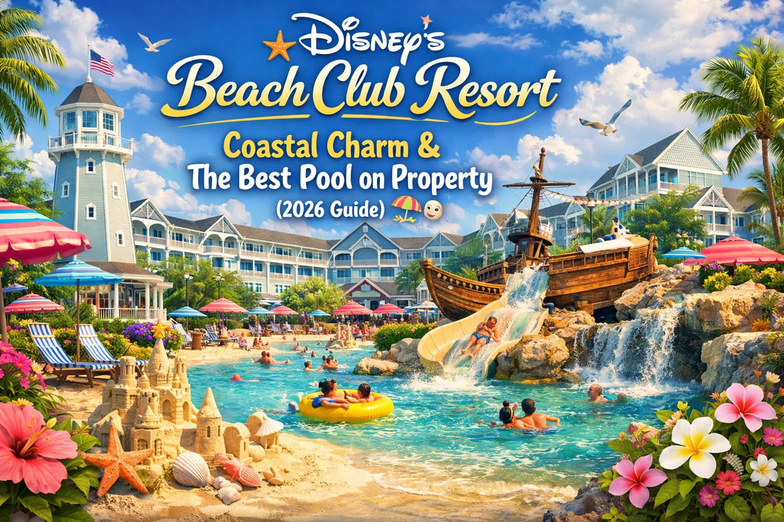 Disney’s Beach Club Resort: Coastal Charm & The Best Pool on Property (2026 Guide) 🏖️🐚
