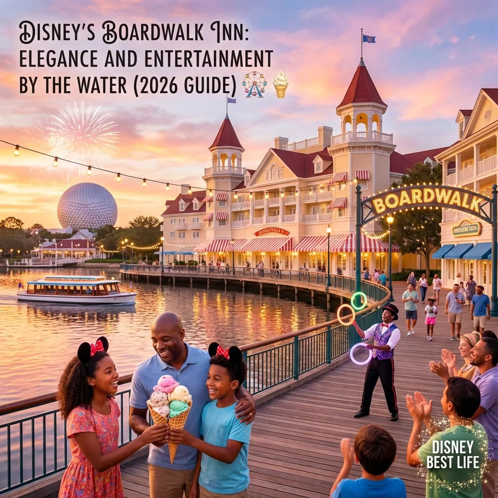 Disney’s BoardWalk Inn: Elegance and Entertainment by the Water (2026 Guide) 🎡🍦