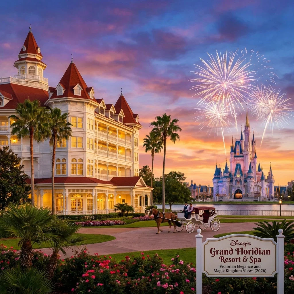 Disney’s Grand Floridian Resort & Spa: Victorian Elegance and Magic Kingdom Views (2026) 🏰✨