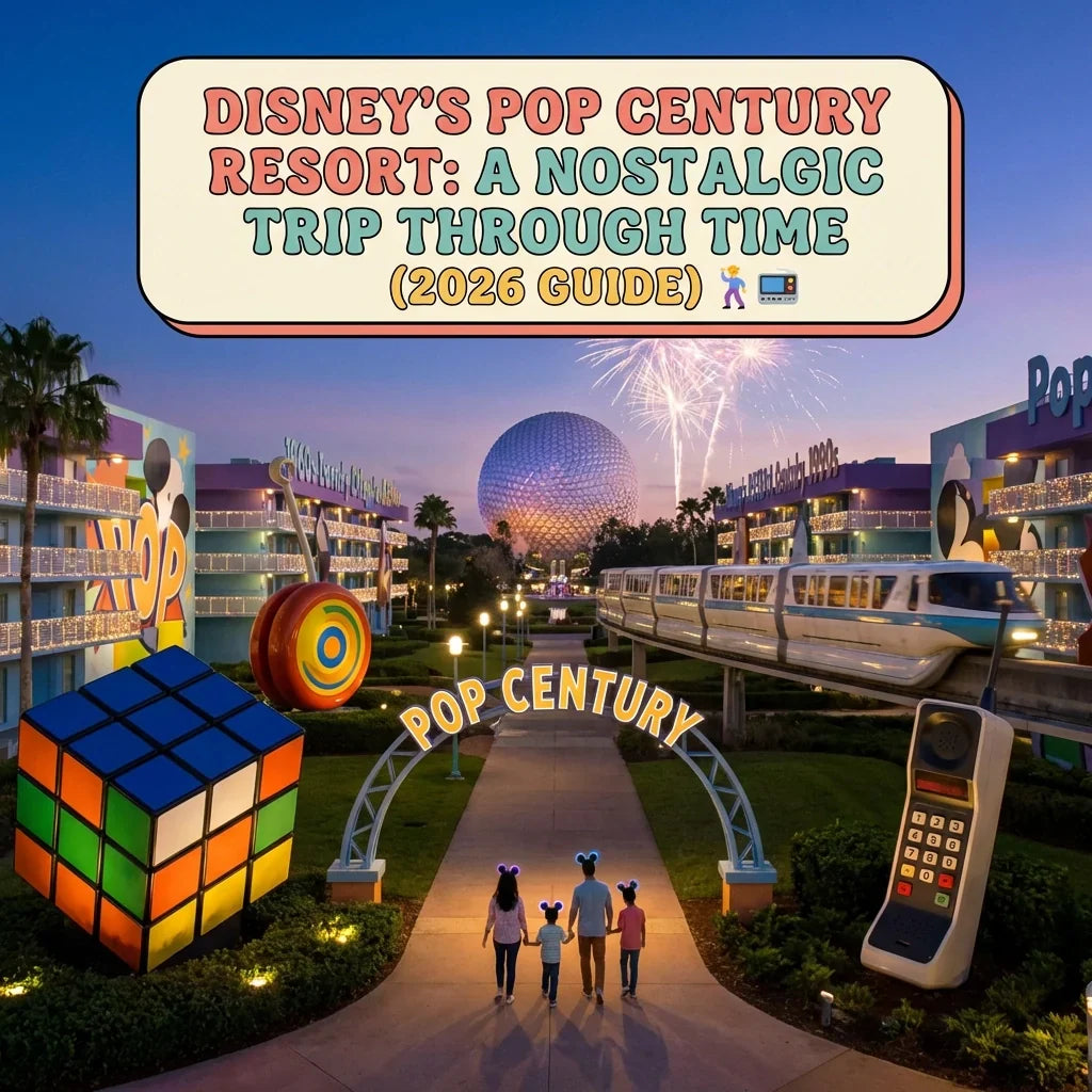 Disney’s Pop Century Resort: A Nostalgic Trip Through Time (2026 Guide) 🕺📟