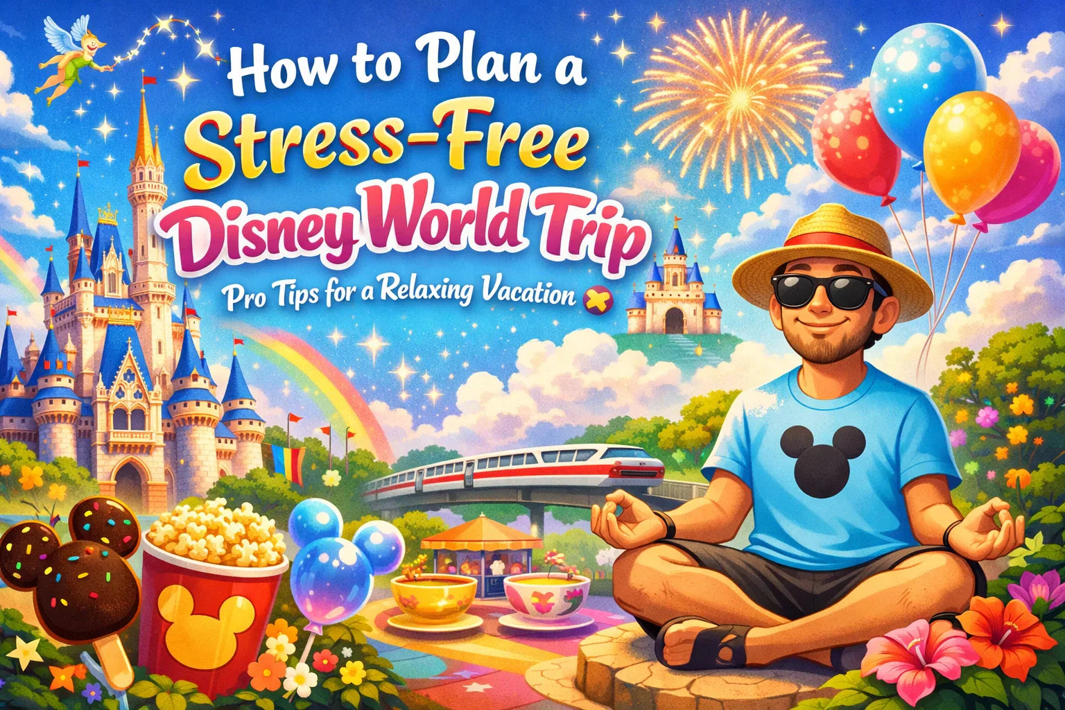 How to Plan a Stress-Free Disney World Trip: Pro Tips for a Relaxing Vacation 🏰🧘♂️