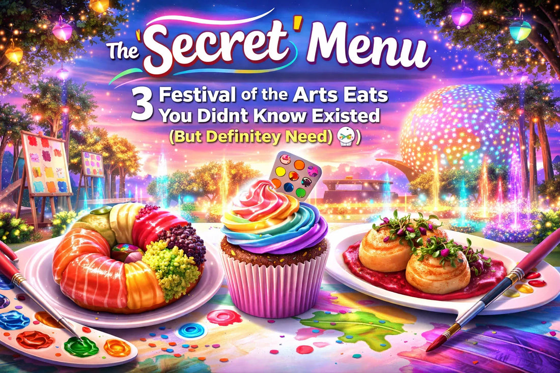 The ’Secret’ Menu: 3 Festival of the Arts Eats You Didn’t Know Existed (But Definitely Need) 🎨🧁