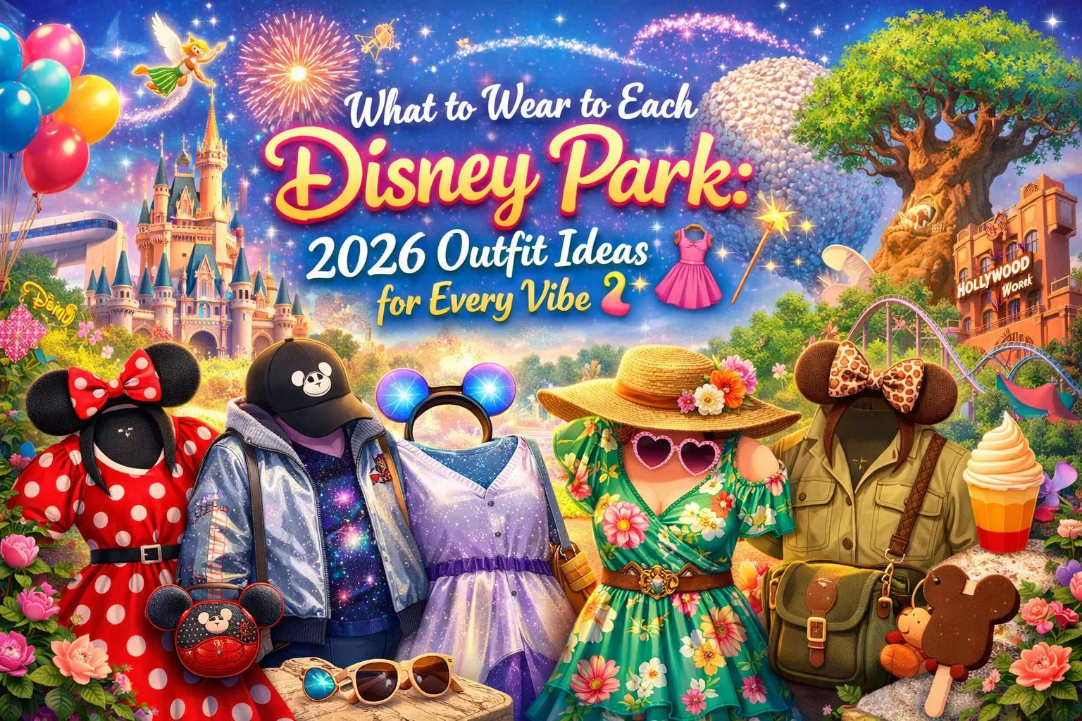 What to Wear to Each Disney Park: 2026 Outfit Ideas for Every Vibe 👗✨