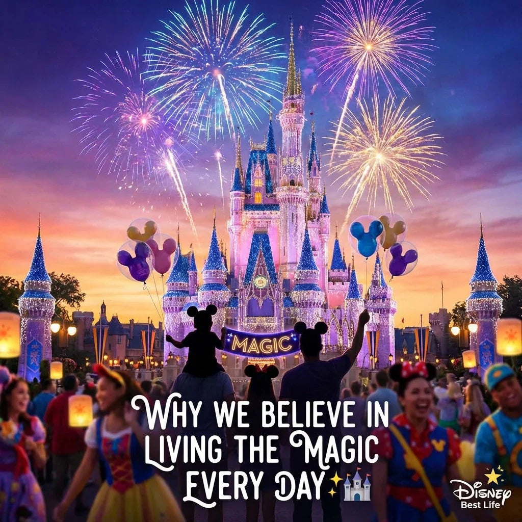 Why We Believe in Living the Magic Every Day ✨🏰
