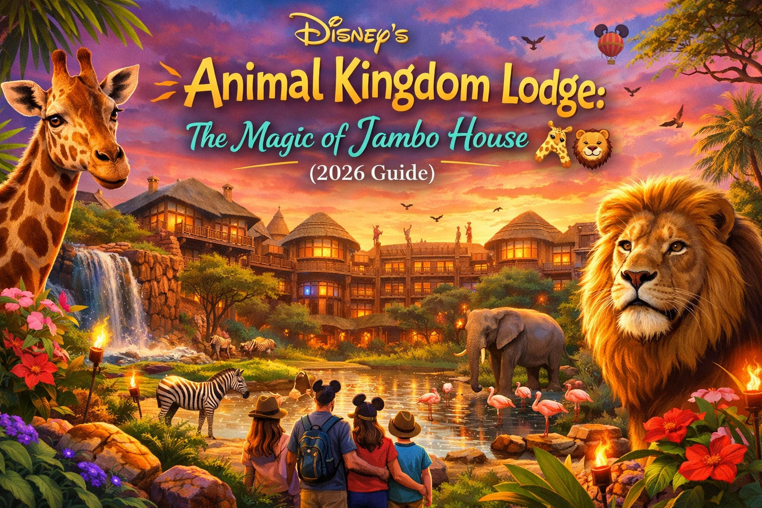 [HERO] Disney's Animal Kingdom Lodge: The Magic of Jambo House (2026 Guide) 🦒🦁