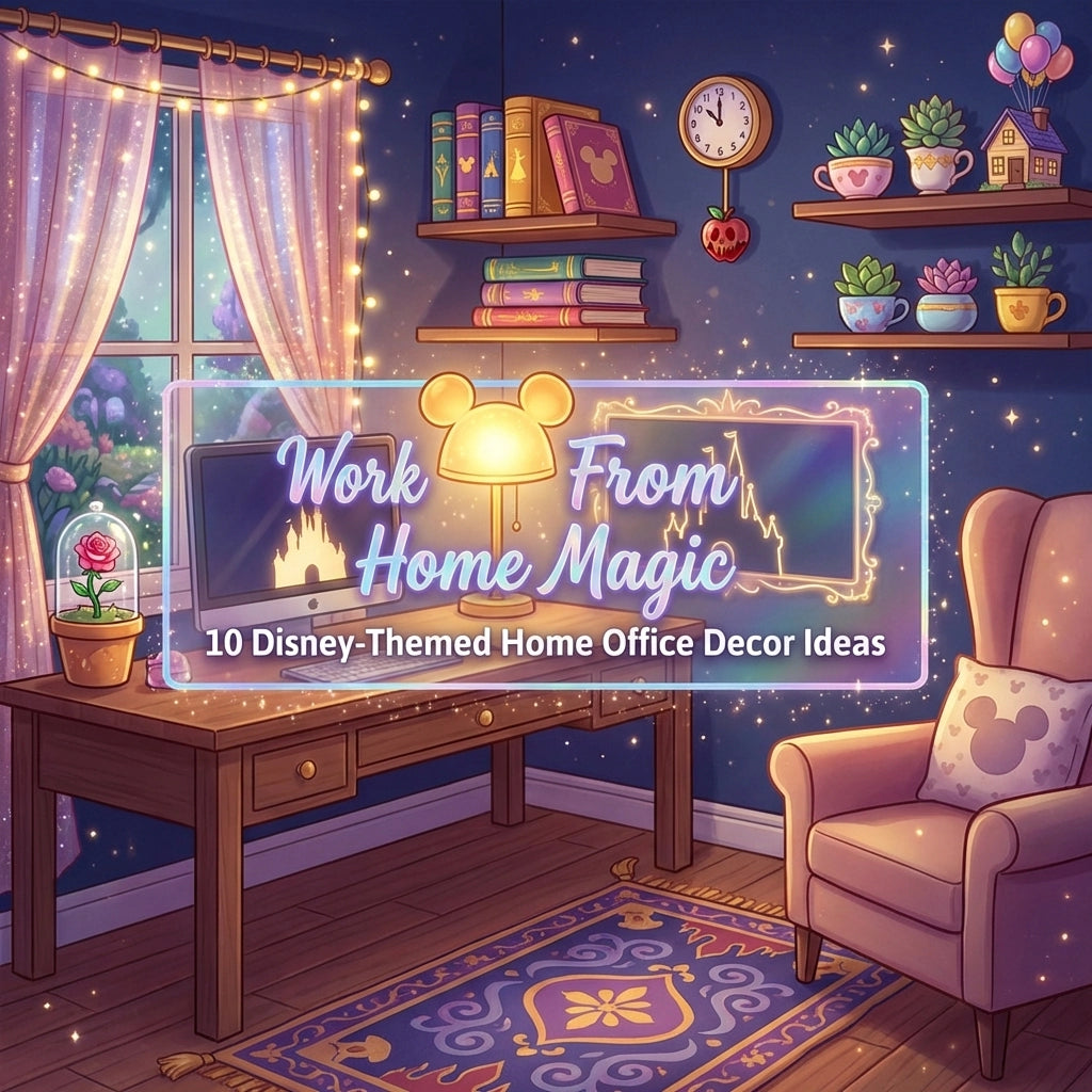 [HERO] Work From Home Magic: 10 Disney-Themed Home Office Decor Ideas