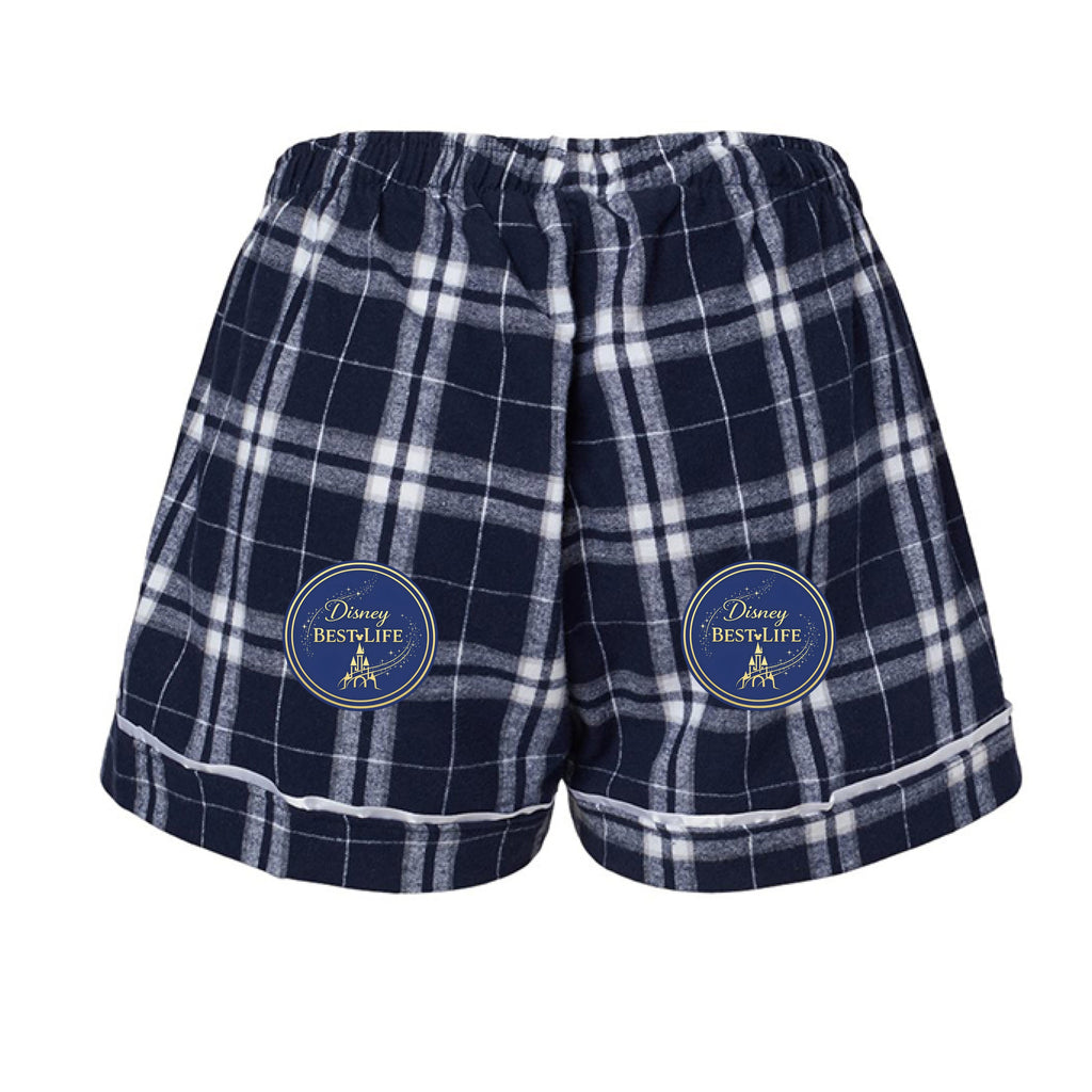 NAVY/ SILVER PLD - BACK