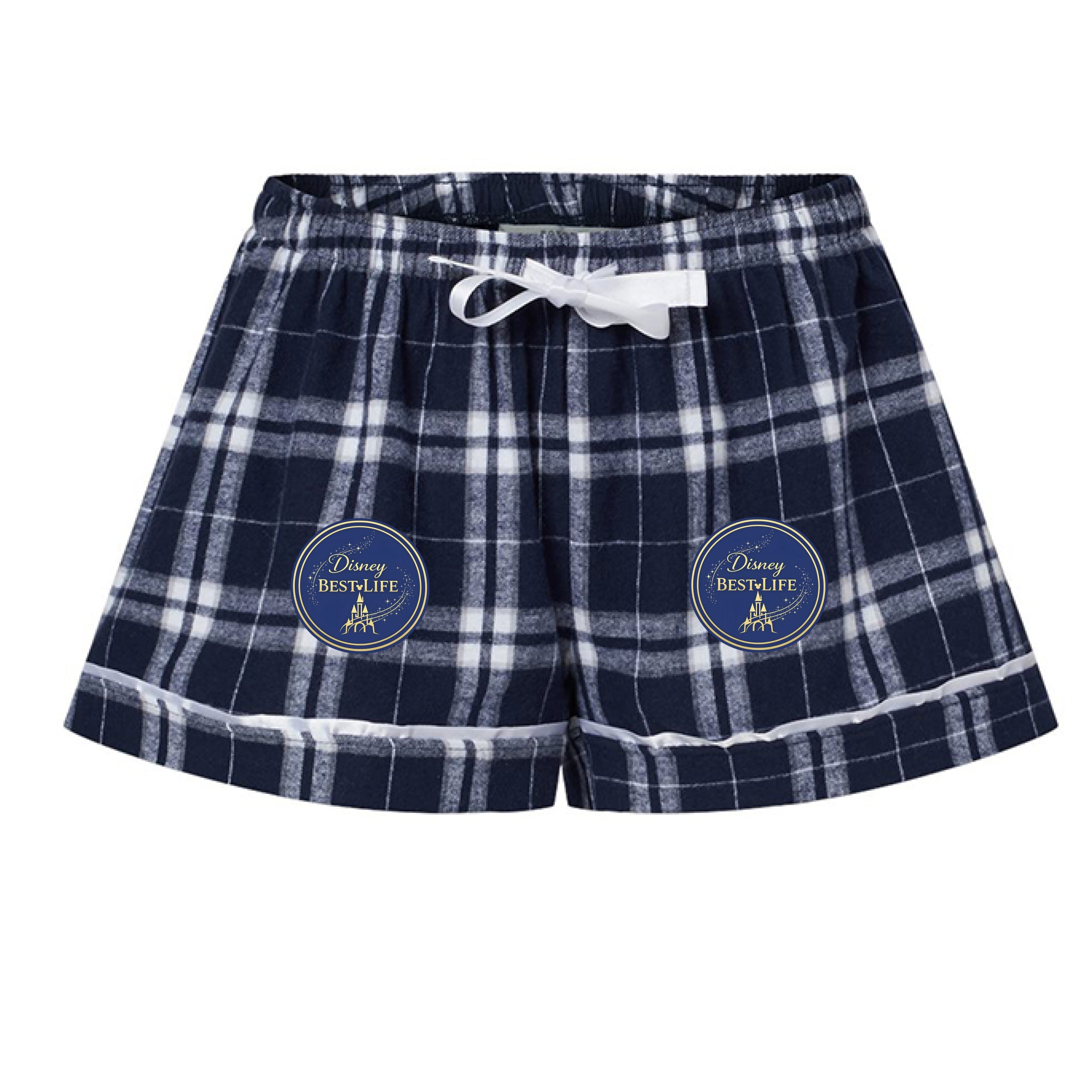 NAVY/ SILVER PLD - FRONT